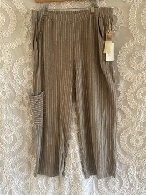 Escape by Habitat print cotton pockets flood Stripes